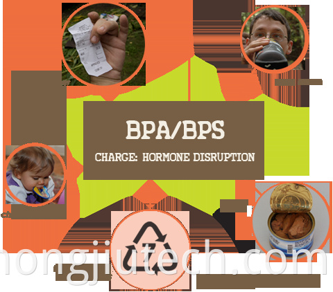 BPA se encuentra en juguetes para niños, plástico de policarbonato, botellas deportivas, alimentos enlatados y otros productos. BPA y BPS se encuentran en papel de recibo térmico.